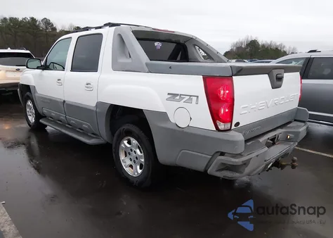 2002 Chevrolet Avalanche 1500 из США, поврежденный, VIN 3GNEK13T22G127415